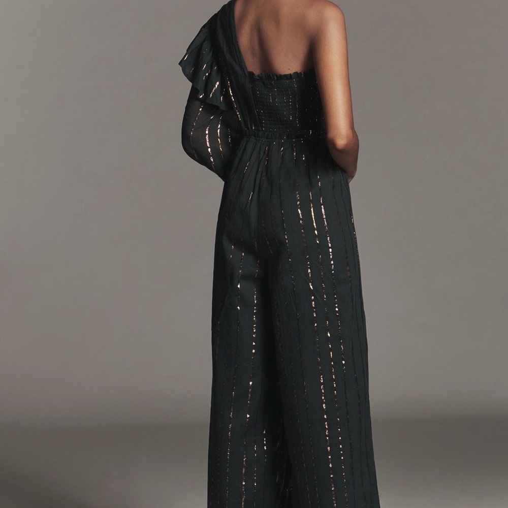 Farm Rio One-Shoulder Jumpsuit - Picture 2 of 5